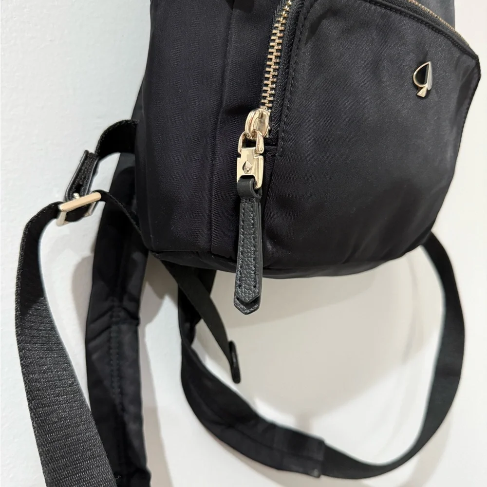 KATE SPADE‎ Backpack Black Nylon 30x23 Cm T